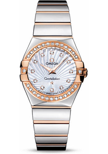 Omega Ladies Constellation Polished Quartz Watch 27 mm Polished