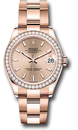 Elevate your style with the Rolex Everose Gold Datejust 31 Watch. Featuring a diamond bezel and exquisite rose diamond dial, this timepiece embodies luxury. Order yours today!