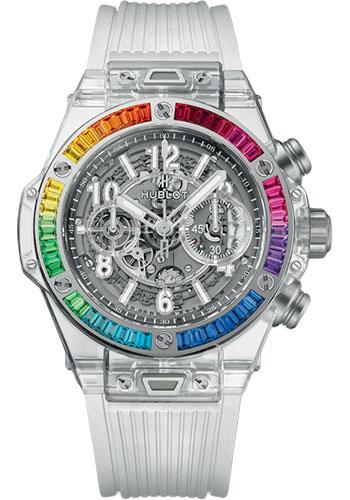 Hublot Big Bang Unico Sapphire Rainbow Watch 411.JX.4803.RT.4099 Lux Time Inc