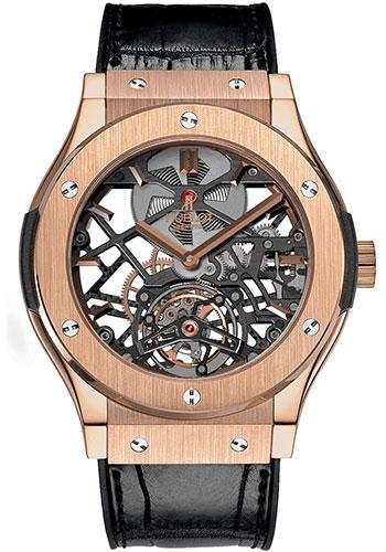 Hublot Classic Fusion Skeleton Tourbillon King Gold Limited Edition of Lux Time Inc