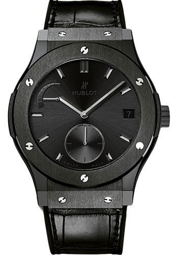 Hublot Classic Fusion Power Reserve All Black Limited Edition of 500 Watch-516.CM.1440.LR