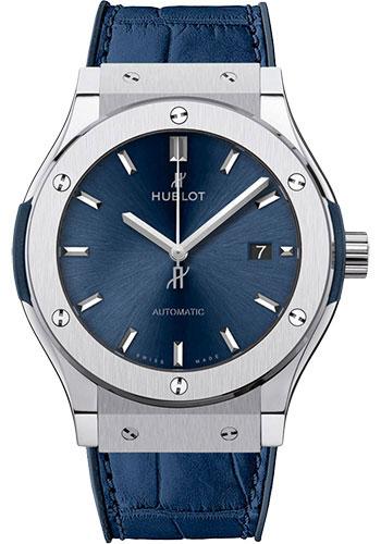 Hublot Classic Fusion Blue Titanium Watch-542.NX.7170.LR