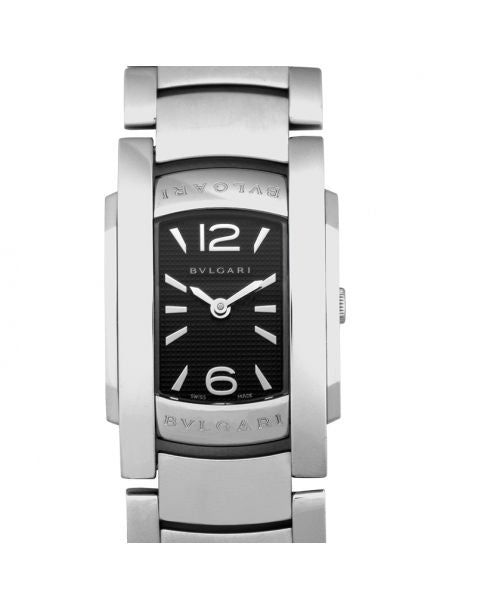 Bvlgari Quartz Black Dial Ladies Watch