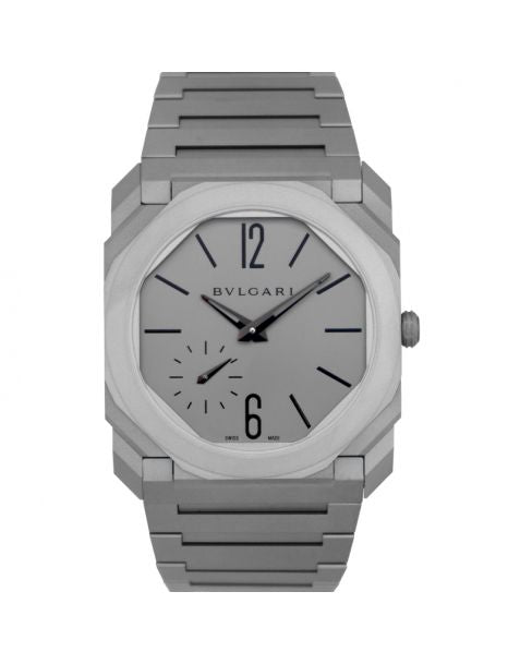 Bvlgari Octo Finissimo Automatic Grey Dial Men's Watch
