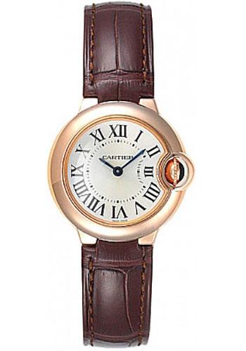 Cartier Ballon Bleu de Cartier Watch - Small Rose Gold Case - Alligator Strap - W6900256