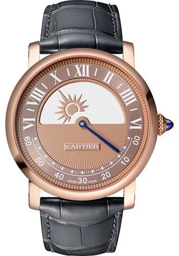 Cartier Rotonde de Cartier Mysterious Movement Watch - 40 mm Pink Gold Case - WHRO0042