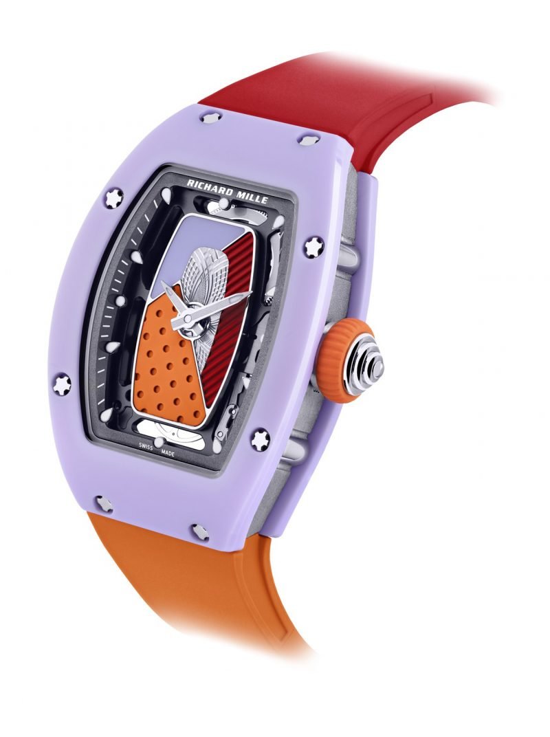 Richard Mille 07-01 Automatic Coloured Ceramics Pastel Lavender